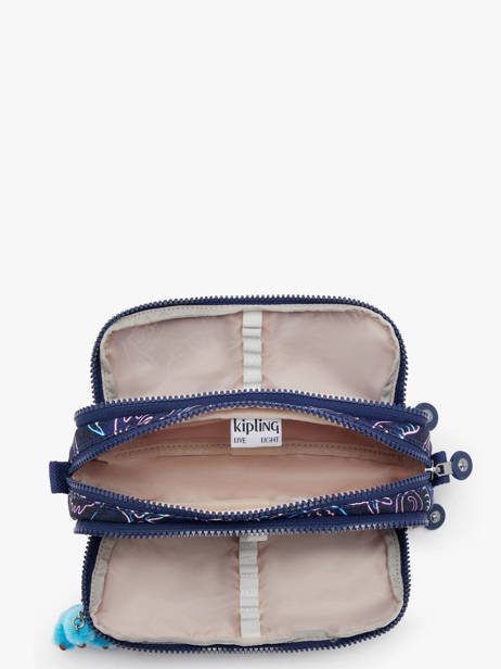 Pennenzak 3 Compartimenten Back To School / Pbg Kipling Blauw back to school / pbg PBGI3560 ander zicht 1